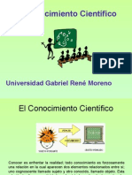 Clase 1.3 El Conocimiento y El Método Científico PDF