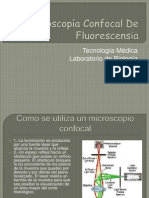 Microscopía Confocal de Fluorescensia