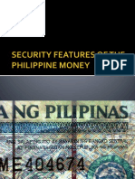 Security Features of Philippine money