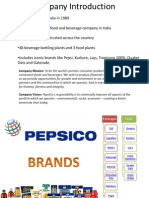 Marketing Model PepsiCo India