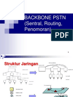 Jaringan Backbone, Pola Routing Dan Penomoran PSTN