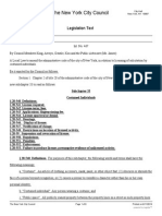 Int 0467-2014 A Local Law To Amend The Administrative Code of The City of New York, in Relation To Licensing of Solicitation by Costumed Individuals.