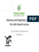 Forest and Bird: Multi-Channel Fundraising and Advocacy 2012