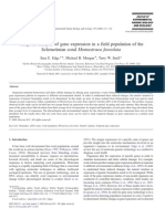 Edge - Temporal Analysis of Gene Expression in A Field Population of The Scleractinian Coral Montastraea Faveolata