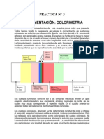 Practica Colorimetria