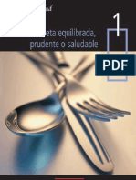 Nutrición y Salud - 1 - La Dieta Equilibrada, Prudente o Saludable