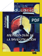 Antologia-metodologia de La Investigacion 2009