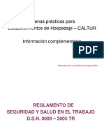 Seguridad y Salud Ocupacional en Hoteles