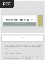 Introduction To R (LECT 1)