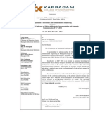 International Conference On Electrical Electronics Instrumentation and Computer Communication (E2IC2 '2014) On 12th and 13th December 2014.