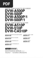 Service Manual Digital VCR DVWA500P Vol1 Part2