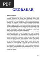 Download geofisika METODE GEORADAR by RomDoni Dwi SN239506688 doc pdf