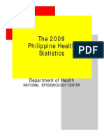 Philippine Health Statistics 2009