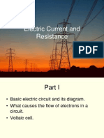 1 Electric Current and Resistance