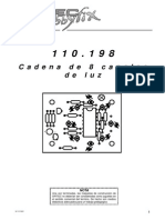 Cadena de 8 Canales de Luz - 110198bm