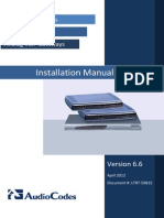 LTRT-59815 MP-11x and MP-124 SIP Installation Manual Ver. 6.6