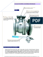 Valvulas de Esfera Con Bridas