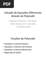 03 - Solução de Equações Diferenciais Através Do Polymath
