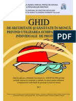 Ghid referitor la Echipamentul Individual de Protectie