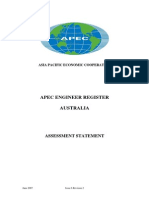 APEC Engineer Assessment for Australia