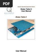 Shake Table II User Manual