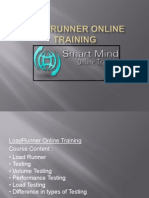 Loadrunner Online Training