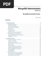 Download MongoDB Administration Guide by lokeshgupta15 SN239530743 doc pdf