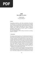 Download Self-Regulation by legalmatters SN239532 doc pdf
