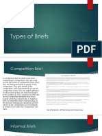 types of briefs