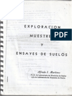 Exploracion, Muestreo y Ensayes de Suelos - Alfredo I. Martinez