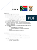 South Africa Lecture Notes 14-15