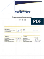 Reglamento de Operaciones (Completo)