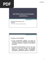 Metodologia Da Pesquisa Científica