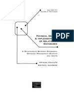 Physical Design & Implementation of Relational Database