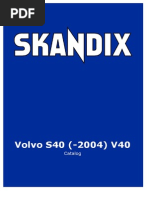 Download Skandix Catalog Volvo s40 -2004 v40 1 by gostafa SN239553334 doc pdf