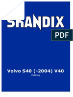Skandix Catalog Volvo s40 (-2004) v40