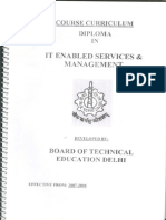 IT Enabled Services Management Sem1