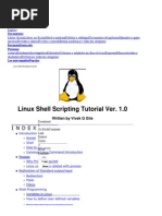 (Ebook) Linux Shell Scripting Tutorial PDF