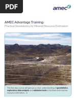 GeoStat Course AMEC