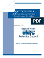 Injection Wells- An Introduction to Their Use Operation and Regulation