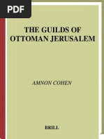 Amnon Cohen The Guilds of Ottoman Jerusalem
