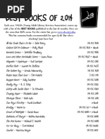 Download YALSA Best Books 2014  by blonde_librarian SN239559568 doc pdf