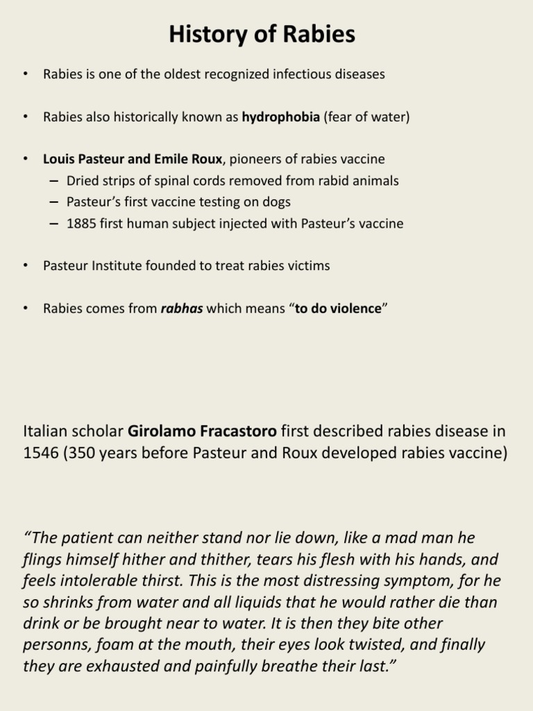 Lecture 12 Rabies | PDF | Rabies | Virus