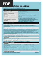 plantilla plan unidad