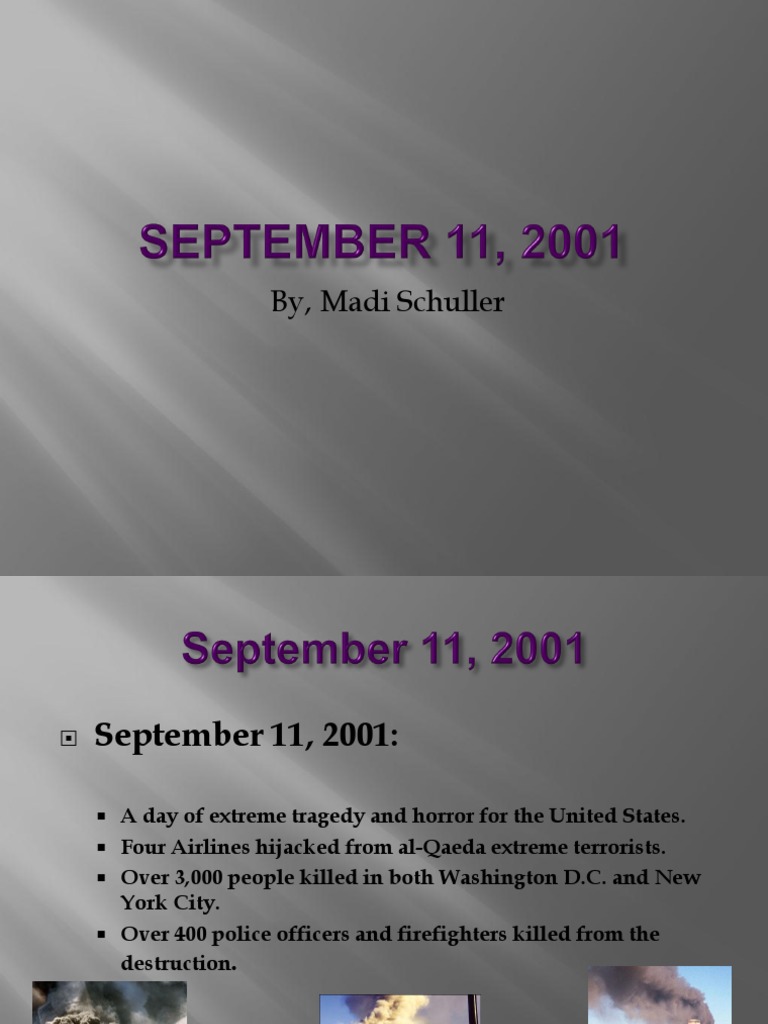 September 11 2001 | PDF