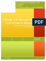 Econometric Handbook 2013