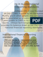 Converging in to International Financial Reporting Standards