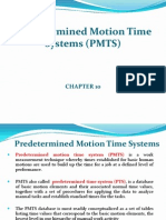 Chapter 10 Predetermined Motion Time Systems