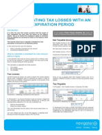 Tax Loss Expiry Tutorial 0