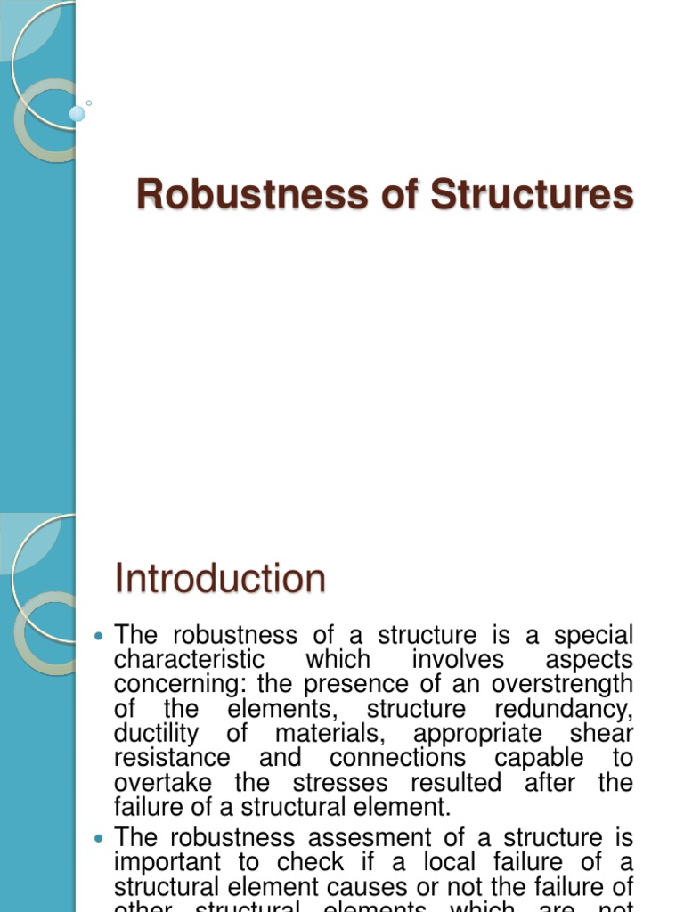 Evaluating Structural Robustness | PDF | Column | Buckling